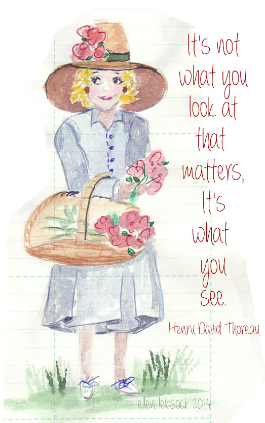 It's what you see...