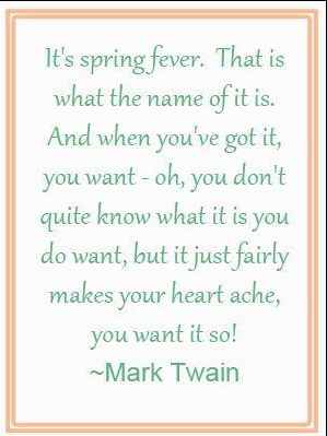spring fever